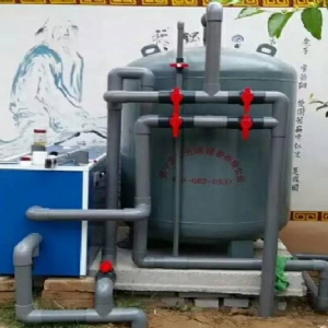 新池新水新設備安裝現(xiàn)場